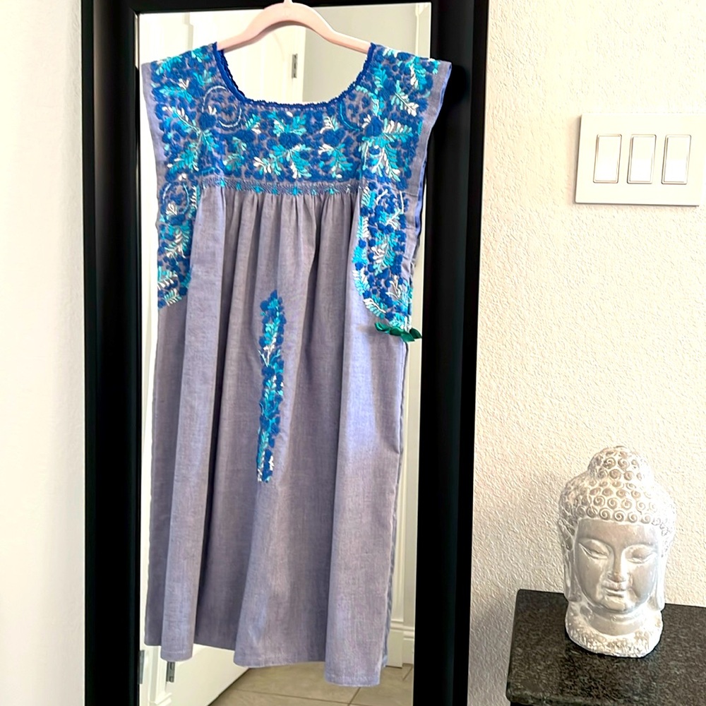 Mi Golondrina Dress, M, EUC